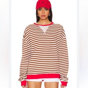 FP Classic Stripe sweatshirt ❤️ small